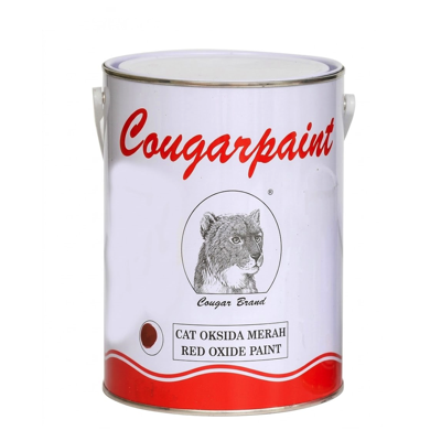 Cougar Brand Red Oxide Paint 5L RO